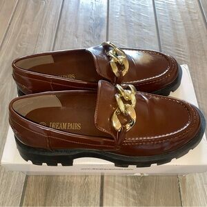 Dream Pairs Penny Loafers Chunky Platform Shoes